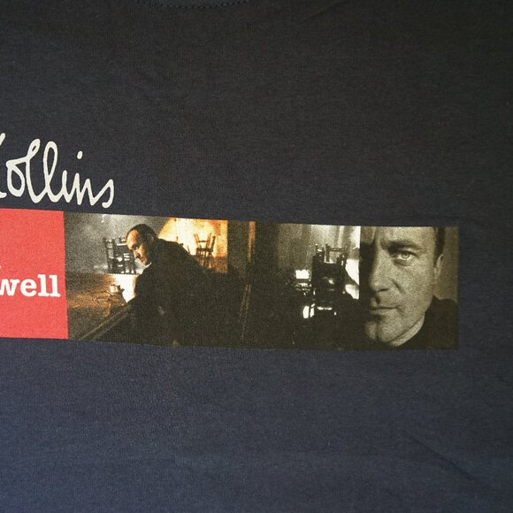 2004 Gildan Phil Collins First Final Farewell Tour Men's XXL T-Shirt RN# 93846 - Picture 13 of 14